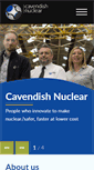 Mobile Screenshot of cavendishnuclear.com